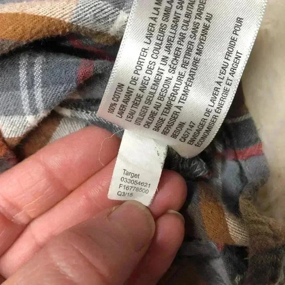 OshKosh Brown/Grey Plaid Button Up Shirt  Size 3T - Picture 10 of 16